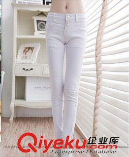 牛仔長(zhǎng)褲 新款韓版?zhèn)€性數(shù)字繡花貼布七分褲牛仔褲 女  不送皮帶
