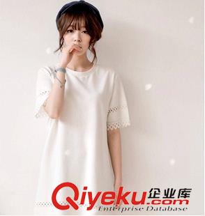 [4.13號(hào)新款發(fā)布】 韓國實(shí)拍 2015夏裝新款韓版繡花玫瑰花領(lǐng)蕾絲背心打底衫預(yù)售款