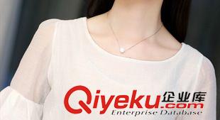 套裝 2015夏季女裝新款韓版雪紡衫泡泡袖修身短袖兩件套上衣短裙套裝原始圖片2