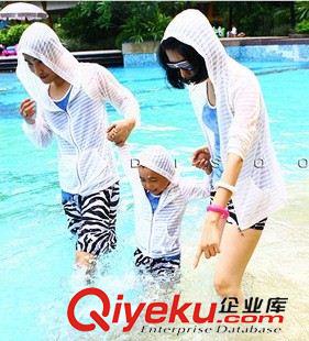 外套 小西裝 風衣 2015夏季女裝新款大碼寬松防曬衣親子裝情侶裝透氣長袖防曬 外套原始圖片3