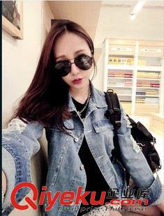 外套 小西裝 風衣 外套女2015春秋冬裝新款時尚潮款棒球衣民族風印花短款外套棒球服