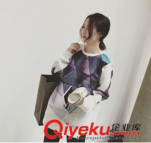 8.25上新 （實拍）2015秋裝新款女裝上衣字母印花外套 套頭衛衣