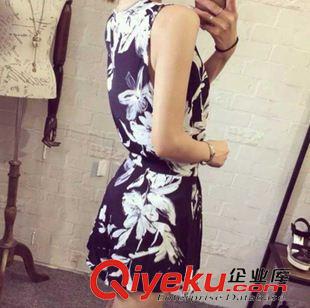 2015{zx1}吊帶 背心 抹胸 2015夏季印花海邊度假夏威夷風(fēng)情花色背心+裙褲套裝