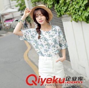 三月新款 2015韓版黑白色褲子高腰牛仔短褲顯瘦胖mm加大碼女