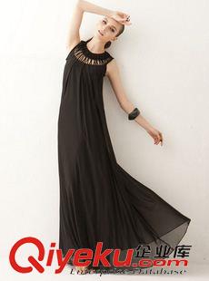 三月新款 熱賣(mài) 新品女裝性感宴會(huì)夏日女神范鏤空層次花樣式圓領(lǐng)連衣裙8925原始圖片3
