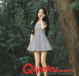 無袖連衣裙 2015新款大碼女裝韓版復(fù)古文藝棉麻連衣裙夏長裙兩件套亞麻裙