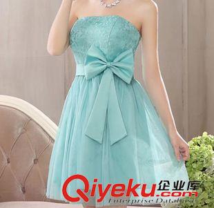 無袖連衣裙 2015新款歐美時(shí)尚短款宴會(huì)小禮服女 修身繡花無袖背心連衣裙