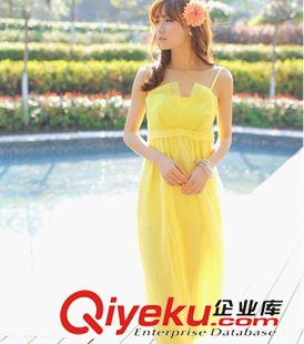 無袖連衣裙 2014真絲禮服連衣裙 復(fù)古飄逸氣質(zhì)女神長裙仙 實拍原始圖片2