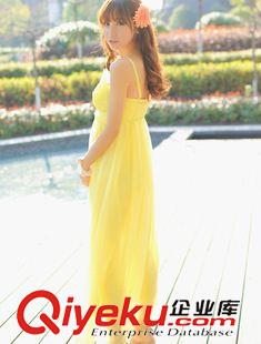 無袖連衣裙 2014真絲禮服連衣裙 復(fù)古飄逸氣質(zhì)女神長裙仙 實拍原始圖片3