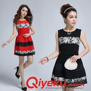 無袖連衣裙 2014真絲禮服連衣裙 復(fù)古飄逸氣質(zhì)女神長裙仙 實拍
