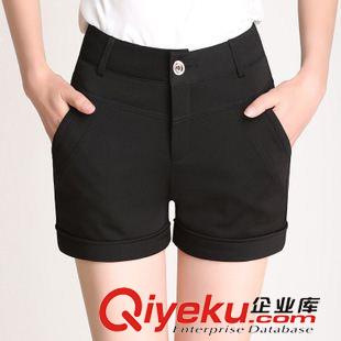 休閑短褲 實拍 短褲女夏季2015新款韓版潮大碼顯瘦休閑褲子 薄款熱褲原始圖片2