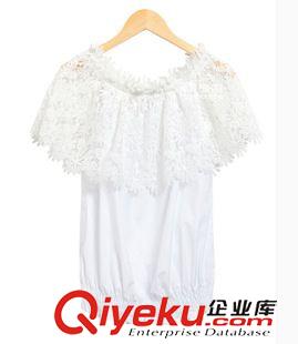 2015時尚套裝 南島風2015夏加大碼女裝胖mm連衣裙顯瘦鏤空上衣+長裙套裝原始圖片3