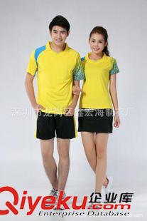 排球/羽毛球服 【一件代發(fā)】羽毛球服男女款短袖情侶套裝比賽訓(xùn)練服運(yùn)動(dòng)休閑服原始圖片3