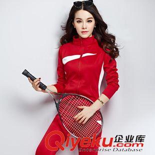 8月份秋款上市 2015秋季新款運(yùn)動(dòng)套裝女款 長(zhǎng)袖大碼衛(wèi)衣套裝 休閑服套裝秋季 潮原始圖片3