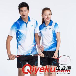未分類 2015新款 羽毛球服男女裝速干透氣夏乒乓球服短袖運動隊服