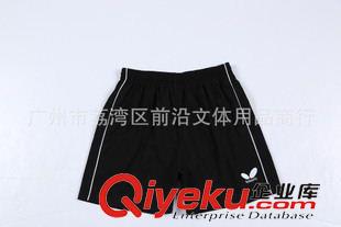 短褲 新款運動褲 吸濕快干彈力棉 男女裝蝴蝶Butterfly乒乓球短褲1529原始圖片2