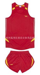 無袖運(yùn)動服 廠價(jià)供應(yīng) zp無袖背心款 情侶款運(yùn)動服 男女裝跑步裝備田徑服205