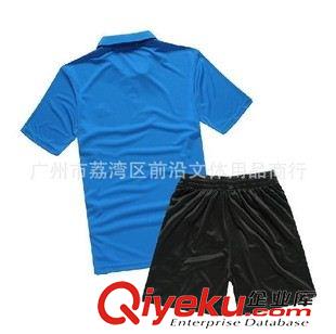 Y2運(yùn)動(dòng)服 2015年新款 短袖翻領(lǐng)運(yùn)動(dòng)服 男裝 童裝同款套裝 透氣快干料 1216