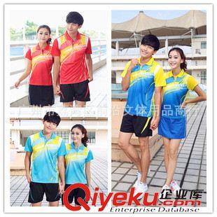 Y2運(yùn)動(dòng)服 新款男女裝情侶款 短袖短褲運(yùn)動(dòng)服  透氣快干 羽毛球服套裝1056