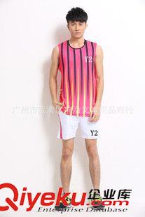 Y2運動服 2015年新款運動服 無袖圓領男款 速干料背心款羽毛球服套裝3326