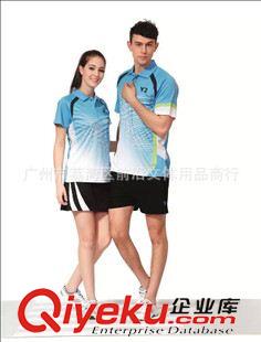 Y2運(yùn)動(dòng)服 新款翻領(lǐng)男女裝休閑運(yùn)動(dòng)服 短袖情侶款速干料羽毛球服套裝1532