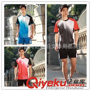 V運動服 {zx1}款 韓國隊比賽服 短袖圓領(lǐng) 男女同款 羽毛球情侶套裝36096