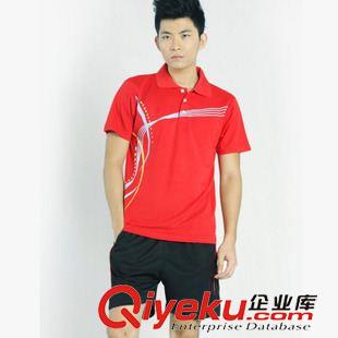 乒羽套裝 供應2013夏裝新款男網球服運動服套裝網球服羽毛球服廠家直銷