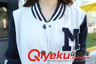 外套 新款女裝韓國(guó)棒球服開(kāi)衫百搭潮衛(wèi)衣原始圖片3