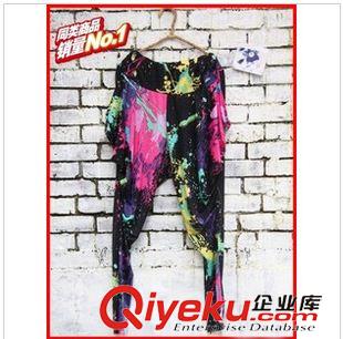 打底褲 新款女春夏韓國時(shí)尚女顯瘦九分修身印花彈力蕾絲打底褲