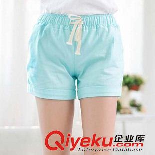 短褲 復古個性卷邊牛仔短褲女