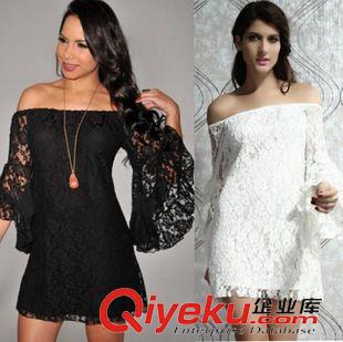 連衣裙 1376#速賣(mài)通爆款熱賣(mài)女裝連衣裙條紋拼接抹胸裙歐美時(shí)尚夜店
