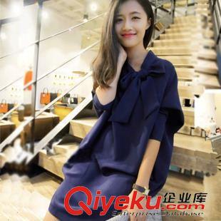連衣裙 夏裝新款 韓版修身超美細條波浪針織ts連衣裙