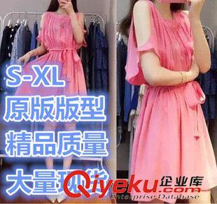 連衣裙 春裝女裝新款OL氣質(zhì)真絲短袖連衣裙真絲連衣裙