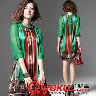 連衣裙 加肥加大碼女裝夏裝連衣裙胖妹妹上衣 胖mm顯瘦黑白拼接雪紡衫女