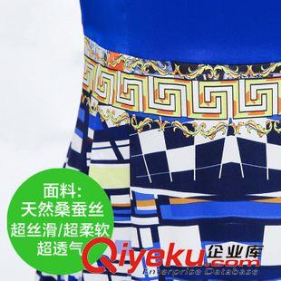 連衣裙 連衣裙夏裝新款 女裝印花短袖修身顯瘦大碼連衣裙原始圖片2