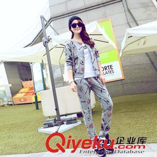 套裝 香港代購(gòu)新款春裝韓國(guó)SZ衛(wèi)衣女裝時(shí)尚潮流休閑運(yùn)動(dòng)顯瘦氣質(zhì)女套裝原始圖片3