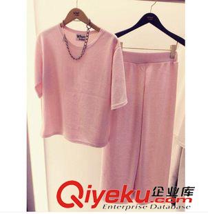套裝 2015套裝女夏季新款小清新雪紡上衣+半身裙 套裝裙