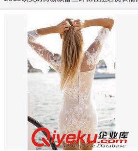 歐美爆款專(zhuān)拍區(qū) 歐美時(shí)尚新款蕾絲碎花性感透視長(zhǎng)袖休閑連衣裙 速賣(mài)通熱賣(mài)原始圖片2