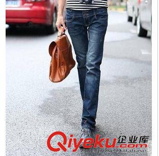 天天tj 2014超顯瘦彈力 牛仔褲 小腳褲 鉛筆褲 休閑中高腰褲6920#原始圖片2