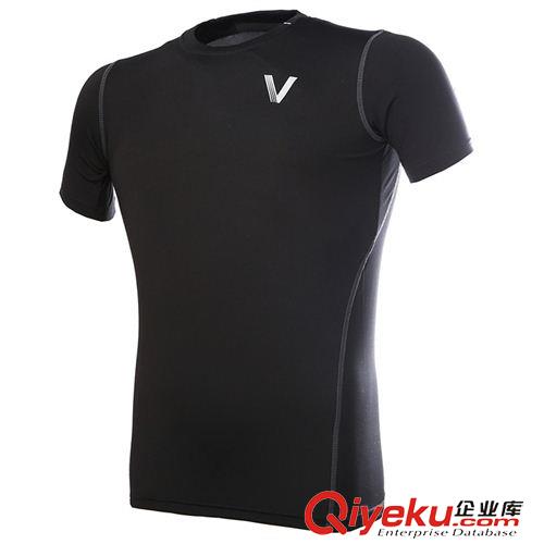 田徑/緊身服 緊身高彈力背心 緊身運(yùn)動背心貼身 田徑無袖健身衣T恤原始圖片3