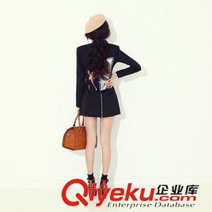 長袖連衣裙 2015全智賢來自星星的你千頌伊小鹿斑比修身連衣裙 打底裙
