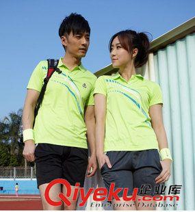 短袖t恤 一件代發(fā)新款網(wǎng)球服 短袖 男女羽毛球 速干polo衫 運(yùn)動(dòng)T恤情侶款原始圖片2