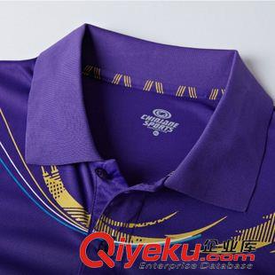 短袖t恤 一件代發(fā)中健網(wǎng)球服上裝運(yùn)動(dòng)T恤男女情侶款休閑t恤速干衣polo衫原始圖片3