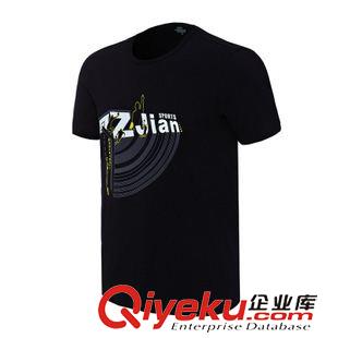 短袖t恤 一件代發中健圓領夏季運動T恤 男士短袖速干衣休閑運動純棉polo衫原始圖片3