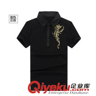 T恤 襯衫 廠家主營2015年{zx1}時尚休閑男式T恤2266#純棉修身T恤批發