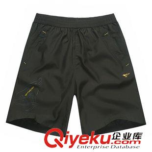 褲子 批發(fā)夏季運(yùn)動男休閑五分褲時尚滌綸舒適寬松休閑籃球褲13066原始圖片2
