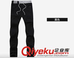 褲子 批發(fā)男裝新款休閑運(yùn)動(dòng)長(zhǎng)褲8711#純棉舒適透氣休閑運(yùn)動(dòng)小腳褲原始圖片3