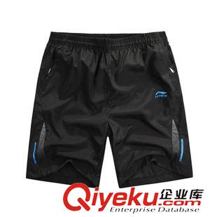 褲子 夏季男裝新款滌綸舒適柔軟透氣休閑運(yùn)動(dòng)五分褲籃球褲7913#批發(fā)原始圖片2