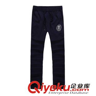 褲子 冬季新款運動褲男女長褲青少年透氣休閑男女滌綸情侶運動褲8812