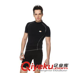 緊身衣 批發(fā)零售 Stan Caleb 緊身衣 運動T恤  健身服 夏季短袖男裝
